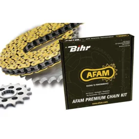 Kit chaîne AFAM 530XHR2 17/41 super-renforcée - couronne standard