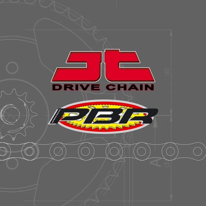 Kit chaîne JT/PBR 525Z3 15/40 super renforcé - couronne standard