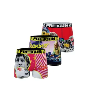 Lot de 3 boxers homme Summer Art Freegun