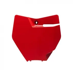 Plaque numéro frontale POLISPORT rouge Gas Gas MC85 - piecemotoquad