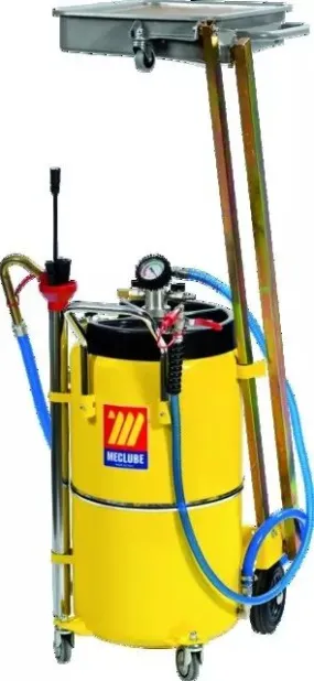 Vidangeur aspirateur 90l avec pantographe meclube